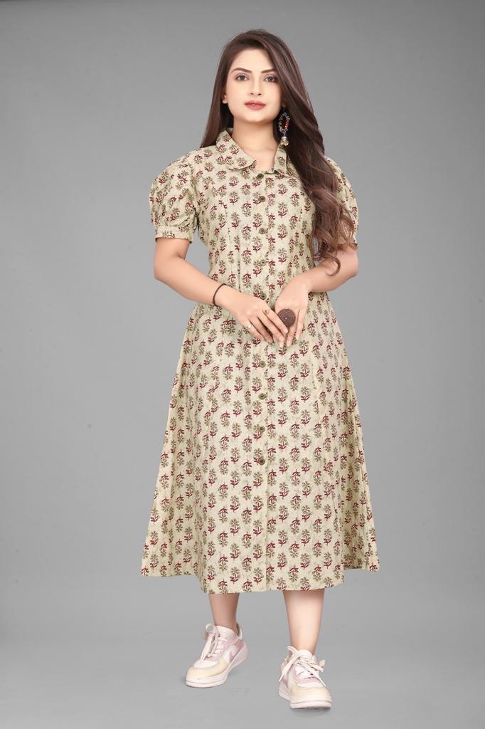 Western Cotton Dress